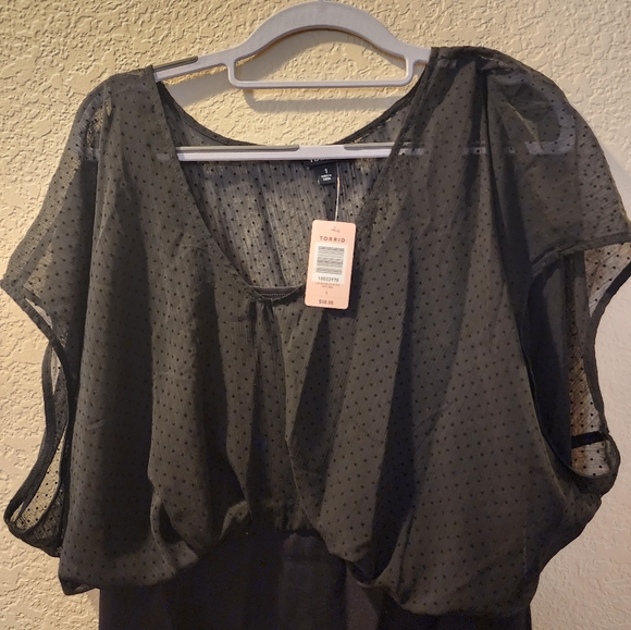 *NWT* Torrid Black Dress Size 1X - Picture 2 of 8